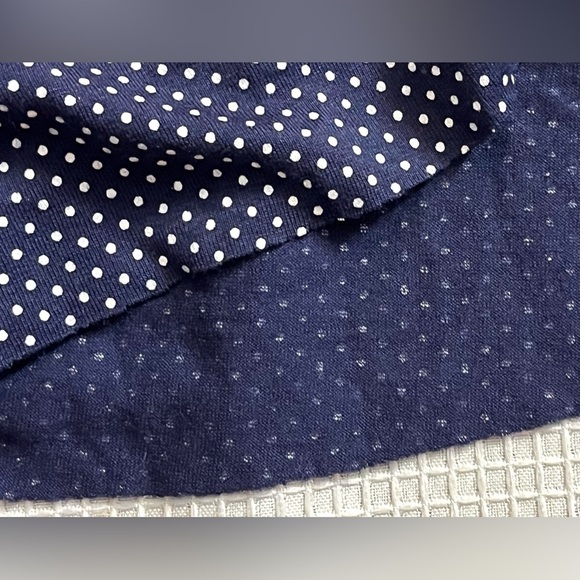 GAP Twist Strap Navy Blue Polka Dot Dress Women’s Size Small - Picture 9 of 10